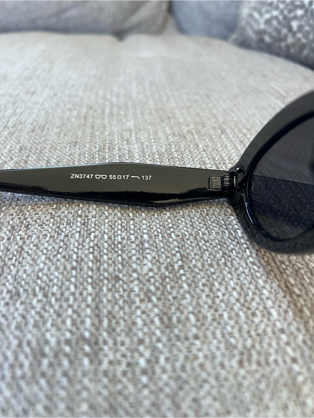 Prada Black Cat-Eye Women's Sunglasses - Picture 6 of 6